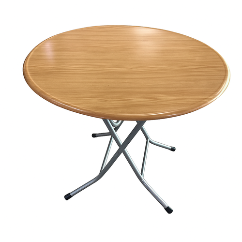 RB-888-OK 3FT RD. ISOTOP W/TL-234 HARDBOARD TOP FOLDING LEG